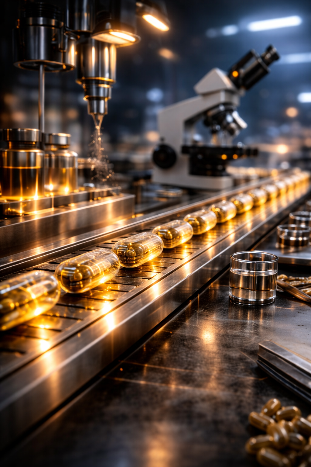 Illustrative supplement manufacturing environment